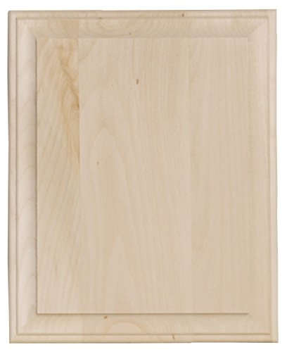 Walnut Hollow Basswood Wide Edge Rectangle 8" X 10" Wood Plaque #TOP12