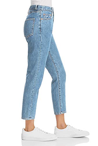 Mom Jeans Donna a Vita Alta Boyfriend Cropped
