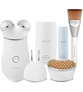 NUFACE | Skincare Kit Trinity+ Todo en Uno | Dispositivo Portátil Microcorriente Facial | Radiofr...