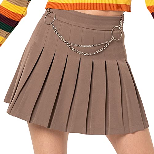 Erllegraly Mini jupe plissée à volants Cover