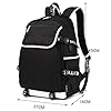DIOMMELL Anime Backpack Canvas Capacity Roomy Laptop DanDaDan Backpack - Image 2