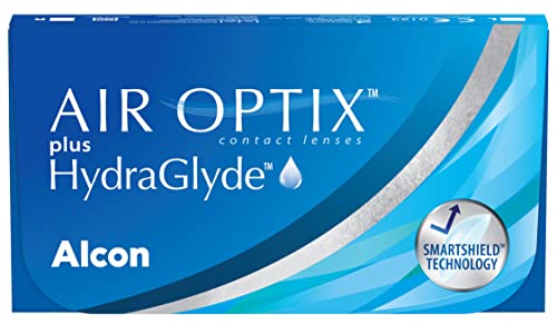 Air Optix Plus Hydraglyde Miesięczne soczewki Miękkie, 6 Sztuk/BC 8,6 mm/Dia 14.2 mm / -3,5 Diopters