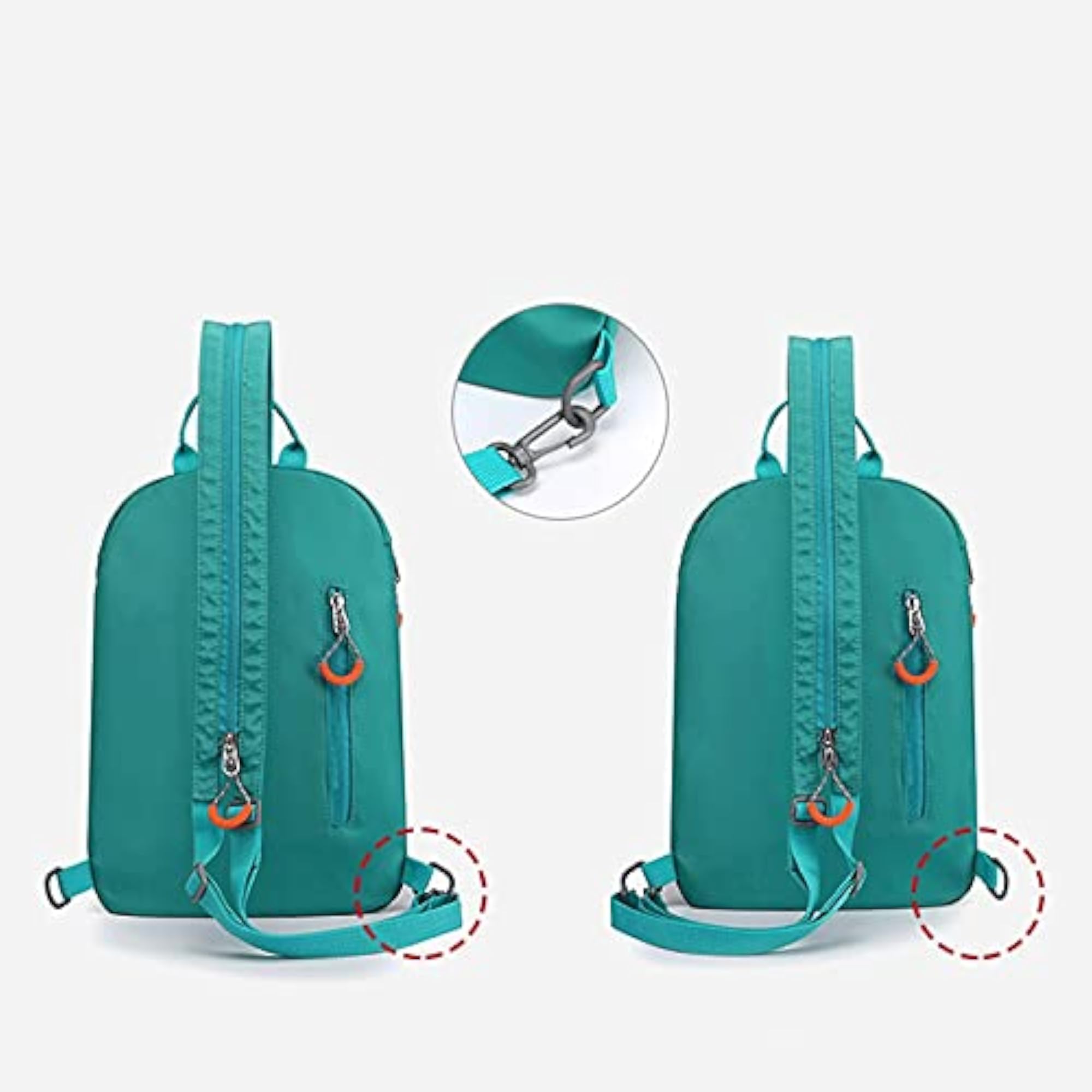 Nylon Waterproof Small Backpack, Unisex
