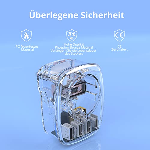 VINTAR 1PC Adattatore Universale da Viaggio