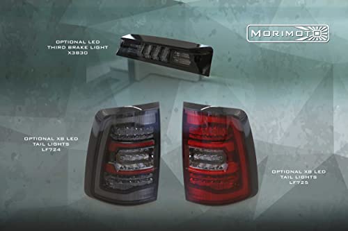 Morimoto XB LED Headlights Fits Dodge Ram 09-18, Plug and Play Amber DRL Headlight Assemblies (LF520-A-ASM)