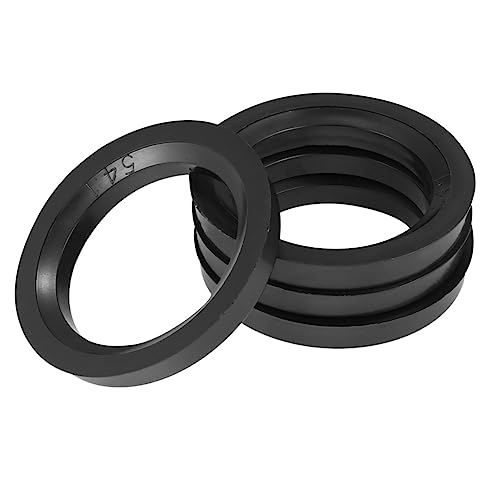 Centradores De Llantas 4 Uds. De plástico OD 73,1mm a ID 54,1mm, anillos céntricos for cubo de coche, reemplazo del espaciador central del orificio de la rueda Anillos Centradores Llantas(110.1mm to 1