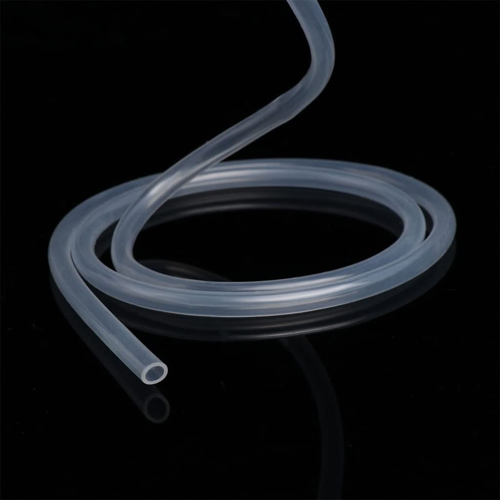 Manguera de silicona transparente grado alimenticio 5 m, diámetro exterior 4, 6, 7, 8, 9, 10, 11, 12, 14 y 16 mm(10x12mm)