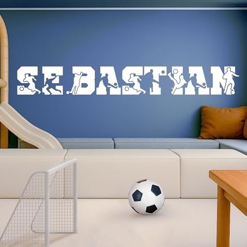 Vinilo Decorativo Personalizado de Fútbol para Pared miniatura 3