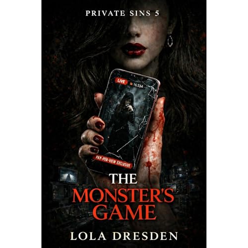 The Monster's Game Audiolibro Por Lola Dresden arte de portada