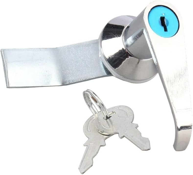 Handle Lock Zinc Alloy Multifunctional Distribution Cabinet Lock Hardware Electric Cabinet Door Garage Door Lock