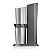 SodaStream Crystal Sparkling Water Maker Starter Kit, Stainless Steel