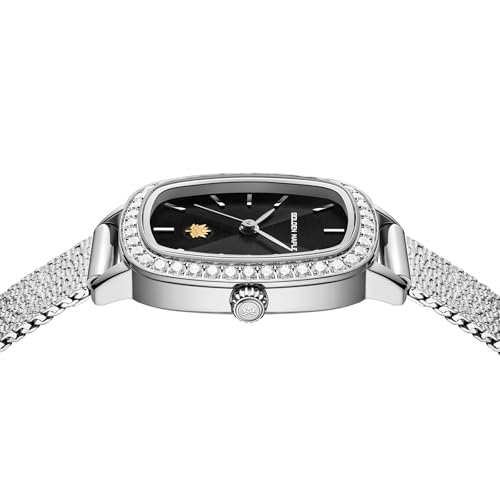 Image of GOLDEN MAPLE Watches for Women, Dainty Gold Watch with Small Stainless Steel Case, Quartz Movement and Water Resistant, Adjustable Mesh Band