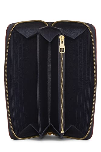 Pre-Loved Bleu Infini Monogram Empreinte Zippy Wallet, Navy4