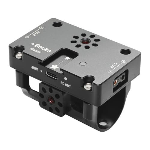 Hotswap Metal D-Tap Hub Power Module for TILTA Basic & Advanced Ring Grip| Compatible with DJI RS2/ RS3 Pro (Not RS3) | Longer Battery Life