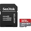 SanDisk-400GB-Ultra-microSDXC-UHS-I-Memory-Card-with-Adapter-100MBs-C10-U1-Full-HD-A1-Micro-SD-Card-SDSQUAR-400G-GN6MA SanDisk 400GB Ultra MicroSDXC UHS-I Memory Card with Adapter - 100MB/s, C10, U1, Full HD, A1, Micro SD Card - SDSQUAR-400G-GN6MA