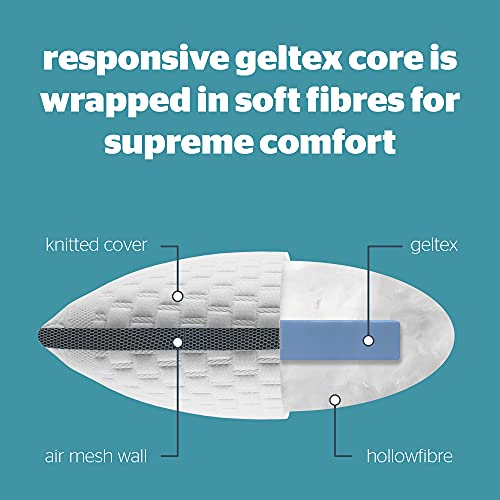 Silentnight Geltex Support Pillow – Luxury Firm Support Pillow Responsive Pressure Relief for Neck and Shoulder Pain… - Image 6