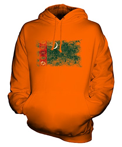 Sweat-shirt Turkménistan à capuche idéal pour vos sorties urbaines décontractées