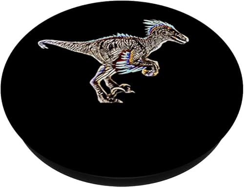 Miniatura 2 de Velociraptor Raptor Dinosaur PopSockets Standard PopGrip