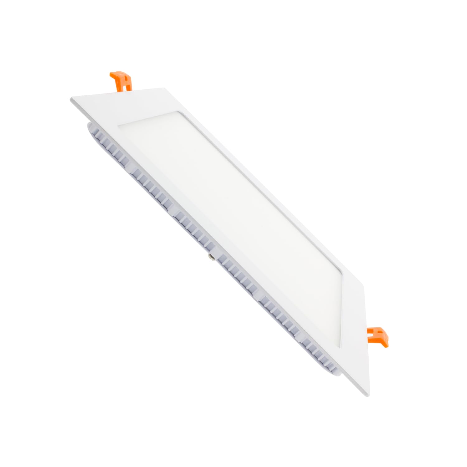 LEDKIA LIGHTING Dalle LED 20W Carrée Extra-​Plate Coupe 215x215 mm 2800K Blanc chaud