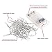30 Mini Bulb LED Battery Operated Fairy String Lights in White, for Christmas, Wedding, Decoration, Crafts (158
