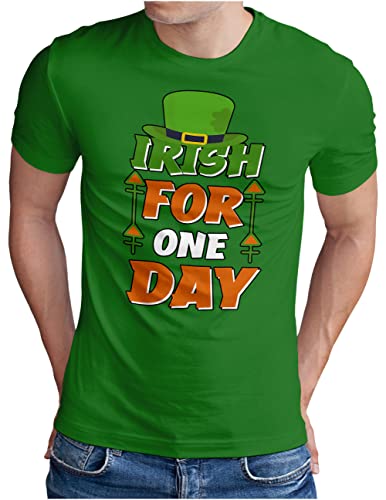 T-shirt Happy St Pattys vert OM3 pour faire la fête au pub entre amis