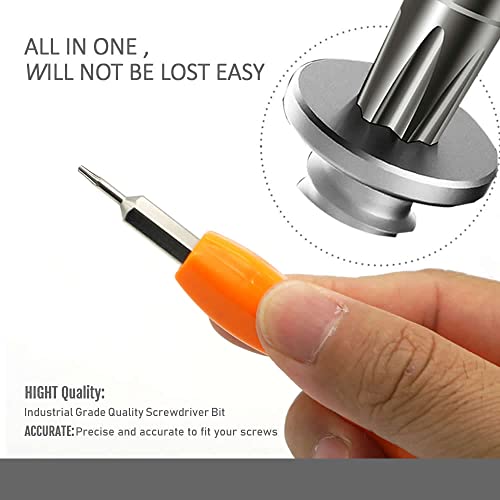 Tekprem Screwdriver For Doorbell Replacement, Double-Ended Screwdriver Bit Set For Battery Change & Wifi Password Reset Access, Fit All Include Video Doorbell, Video Doorbell 2, Pro And Elite #TOP2