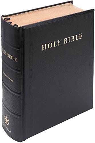 KJV Lectern Black Imitation over boards KJ982:X Leather Bound – November 1, 1996