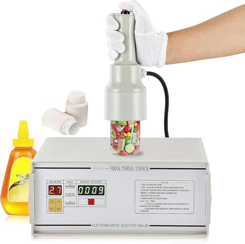 Machine de scellage par induction électromagnétique portative de 15 à 50 mm avec compteur - 2
