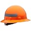 Hi-Viz Strong Orange with Silver Reflective Tape