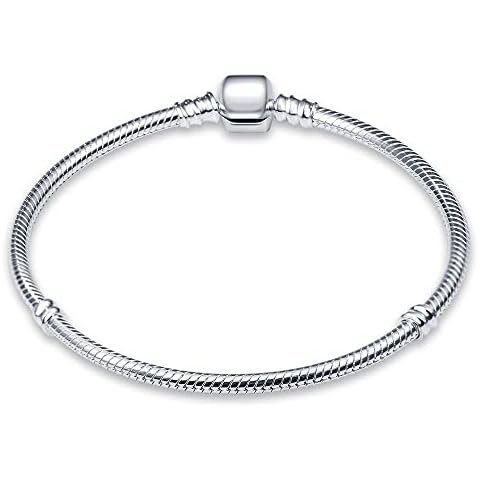 KUNSIR 925 Sterling Silver Charm Bracelet Cover