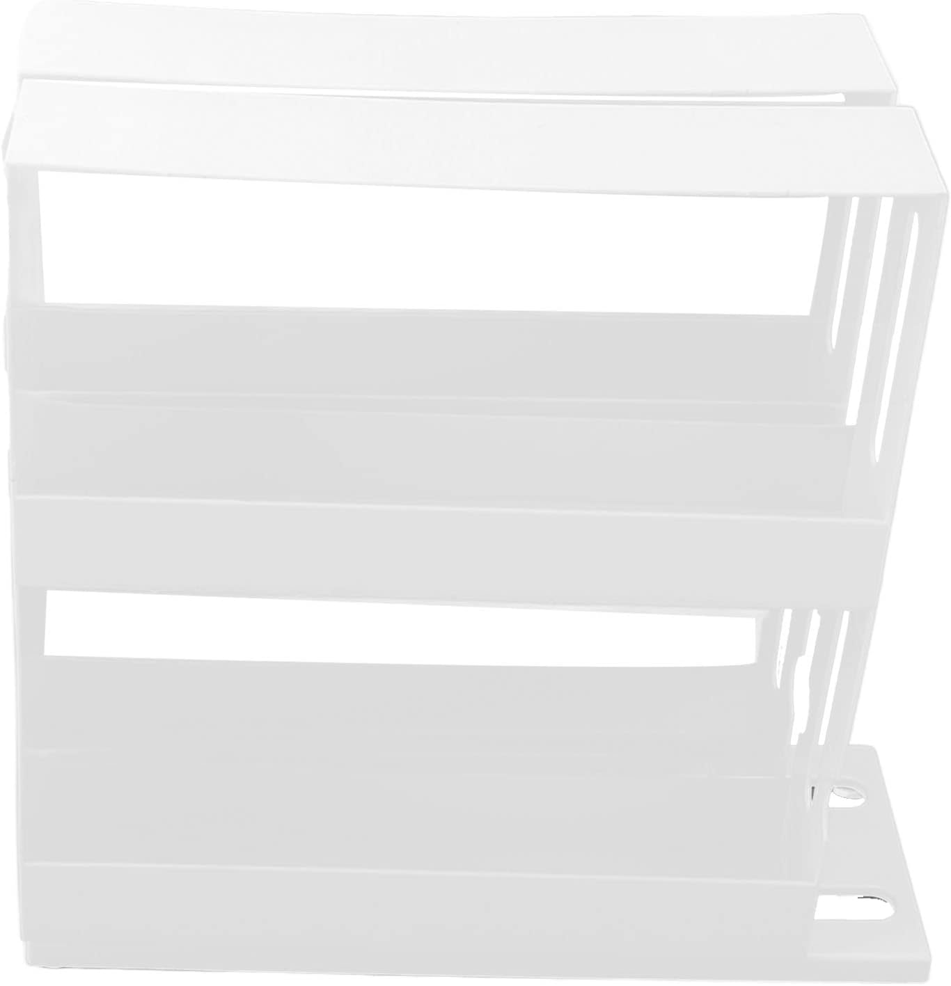 Pssopp Pull Out Rack Organizer, Cabinet Organizers 2 Tiers Heavy Duty Slide Out Vertical Pantry Rack for Inside Cabinets
