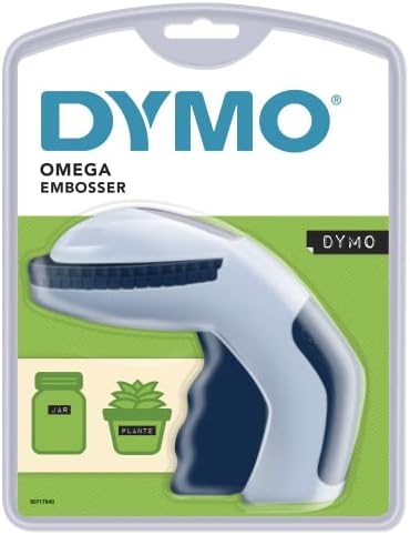 Dymo Omega Home Embossing Label Maker, Blue