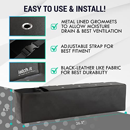 Latch.it Rv Tow Bar Cover | Adjustable Buckle | Towing Accessories Compatible With Aventa Lx, Aventa Ii, Alpha And Aladdin Tow Bars | Replace Your Cheap Covers For Long-Lasting Tow Bar Protection! #TOP4