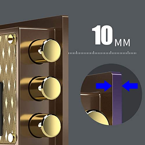 Coffre-fort ignifuge à code mécanique RLKHXBS S - Armoire de sécurité noire 45 cm