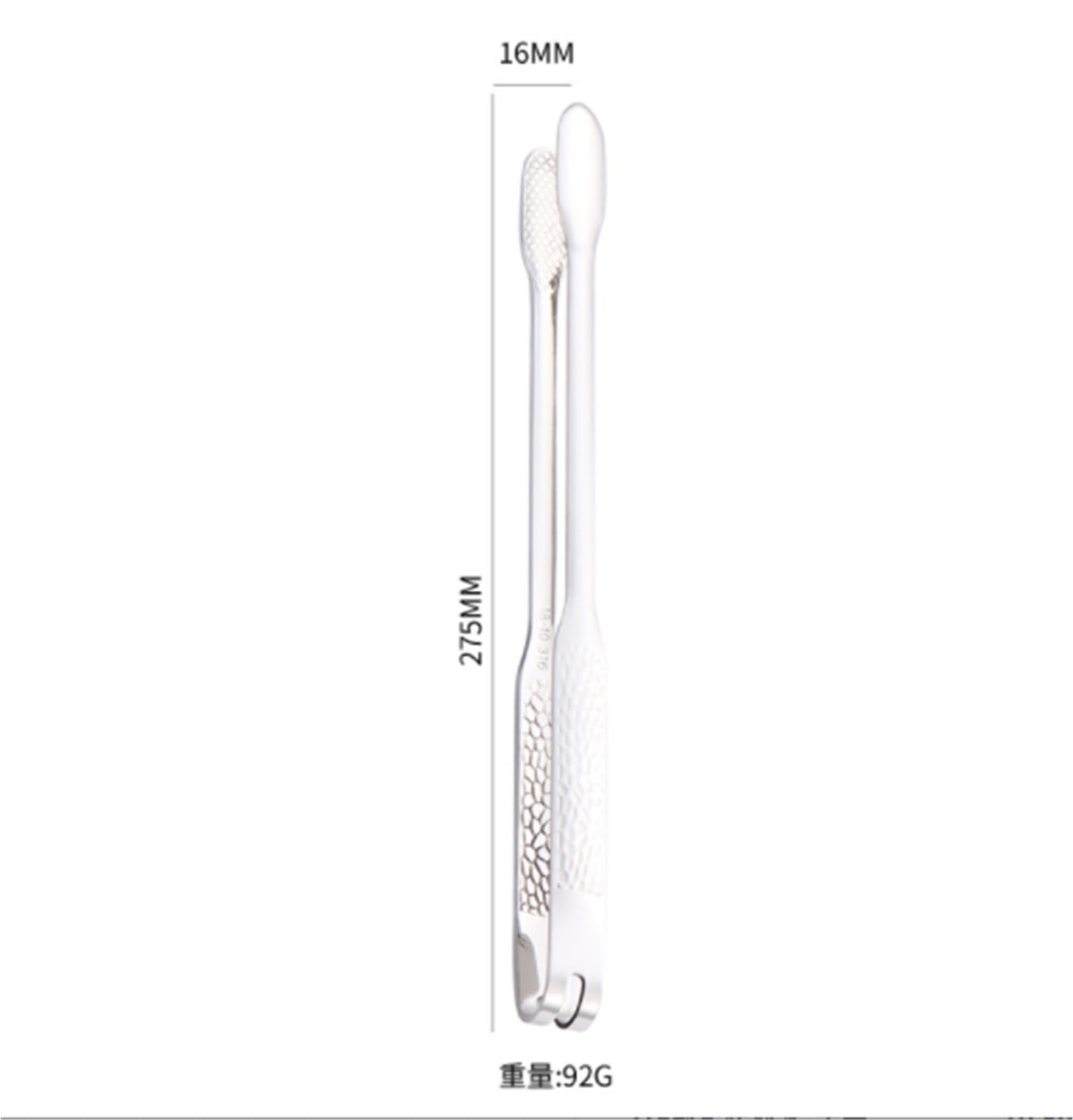 Pinzas de cocina, Pinzas for barbacoa coreanas de acero inoxidable en 27 cm y 23(27cm)