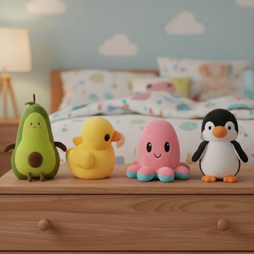 Image of Pack of 4 Elegant Soft Toys Combo Set (A-YD-PS-WP)