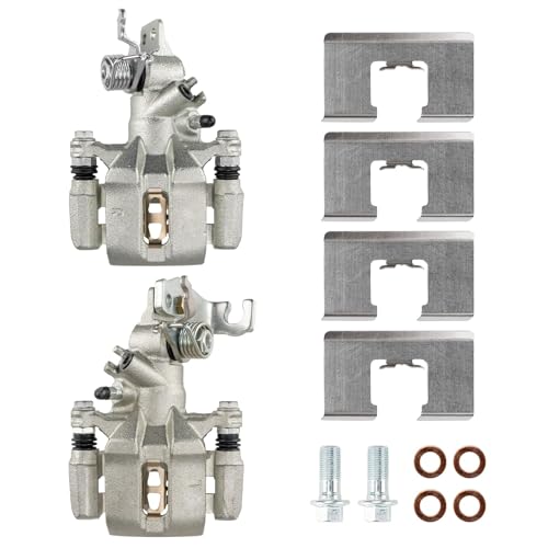 Image of KAX Disc Brake Caliper Assembly Set Fit for 1998-2007 Honda Accord, 2004-2008 Acura TSX, Rear Left and Right, Driver and Passenger Side 2PC