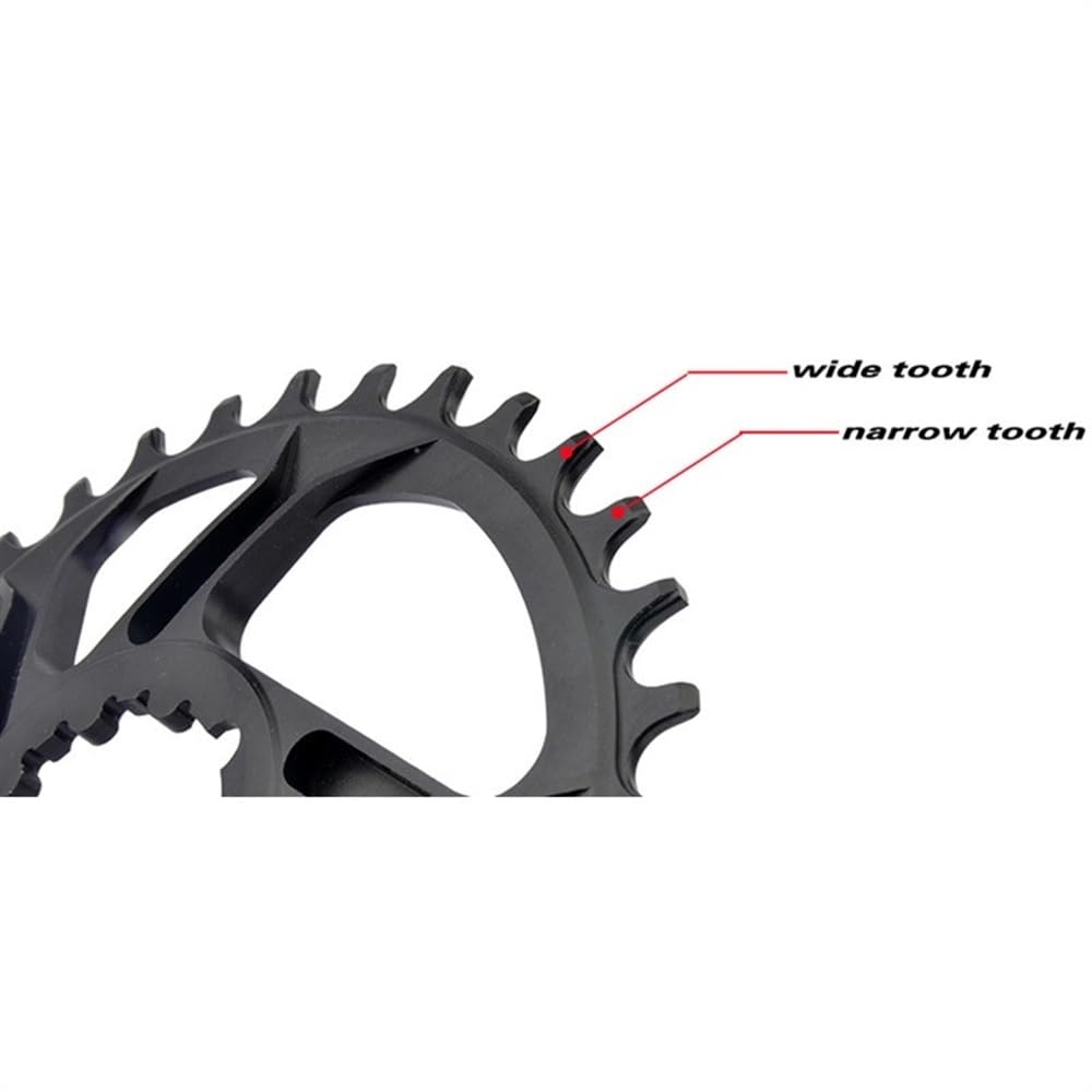 Platos para Bicicletas Plato de Bicicleta montaña Offset 3°/ 6° Ancho y Estrecho 30T 32T 34T 36T 38T