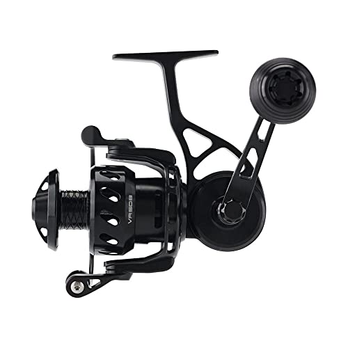 New From Van Staal-Vr51B (Left Handed) Bailed Spinning Reel Black #TOP2