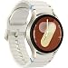 Produktbild Samsung Galaxy Watch7 40 mm intelligente Uhr mit Sportband Gummi Bandgröße: S/M Anzeige 3,33 cm 1.3" 32 GB LTE NFC Wi-Fi Bluetooth 4G 28.9 g Cremefarben