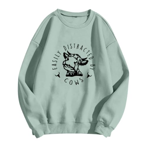 Sweat imprimé automne pull polaire sans capuche confort de saison chaud