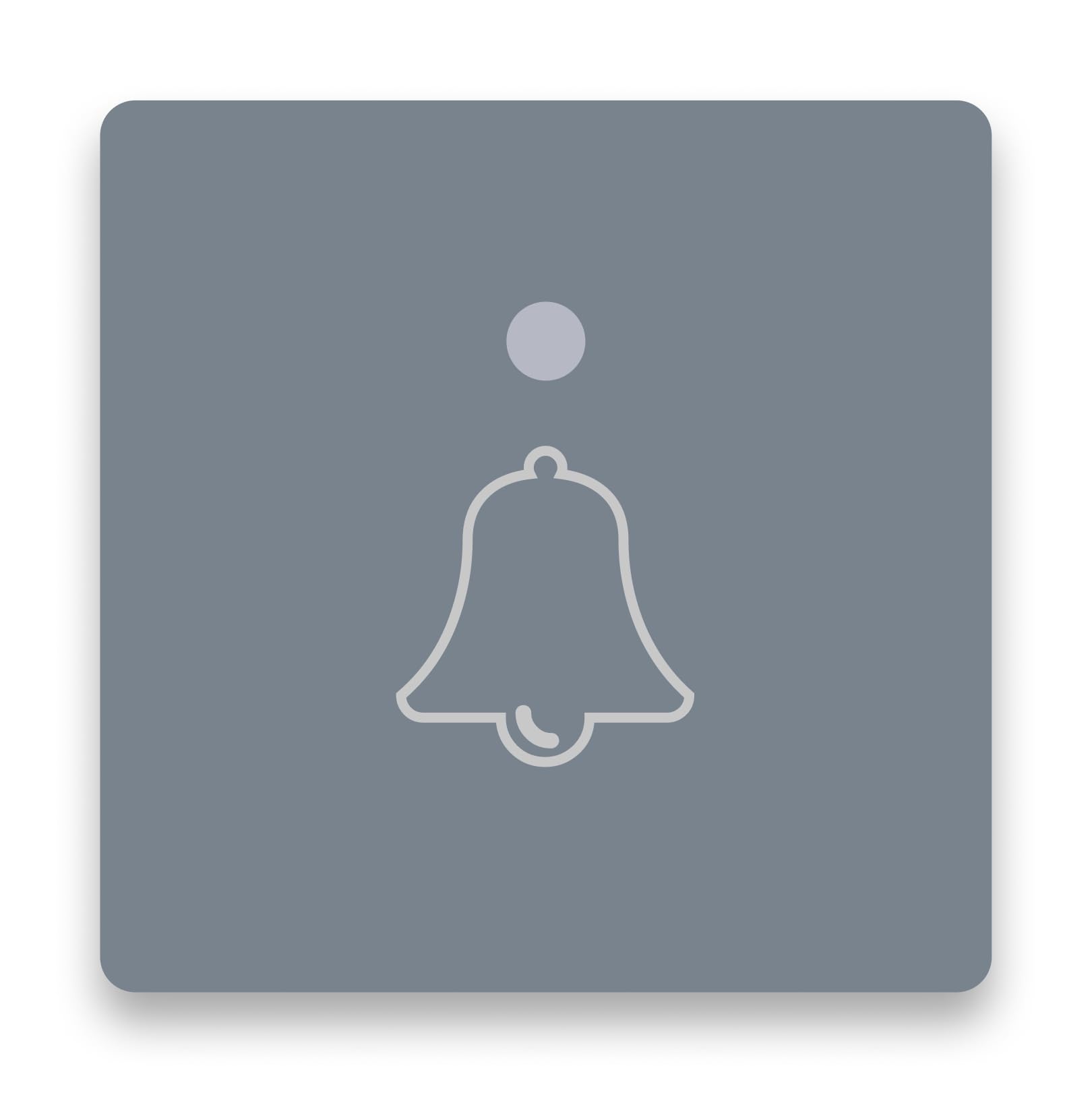 IOTICS Touch Door Bell Switch (Grey Variant) — Amazon image 2