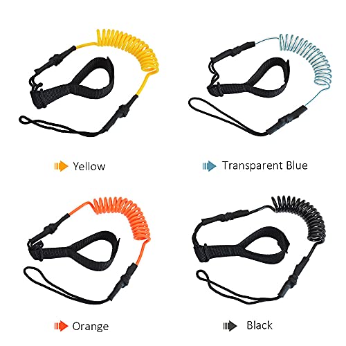 yeacher Kayak Paddle Board Leash SUP Paddle Stretchable Leash Caiaque Prancha de surf Safety Rope Pa