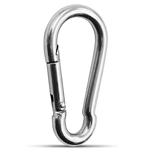 QLG&S Karabiner, Karabinerhaken, Karabiner bis 300 kg, Hängesessel Zubehör, Aufhängung Hängesessel, Schaukel, Boxsack, Sonnensegel, Liebesschaukel
