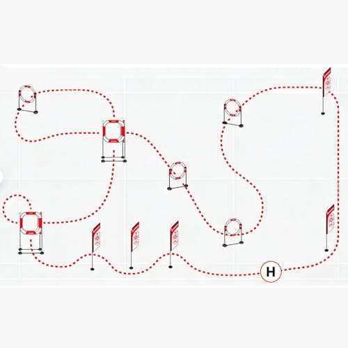 Éviter les crashs de drone grâce à la Magic Gate 780mm LDARC obstacle avec base