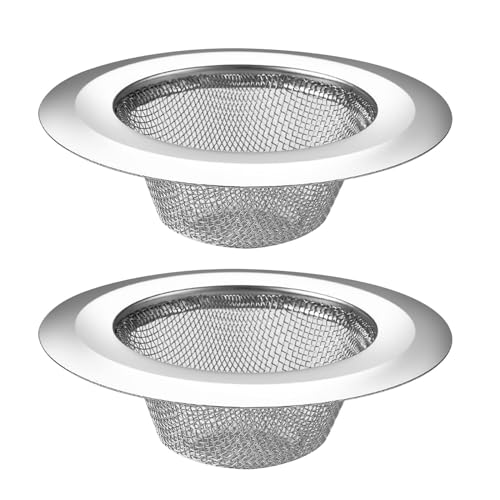Colador para fregadero cocina 2 unidades acero inoxidable