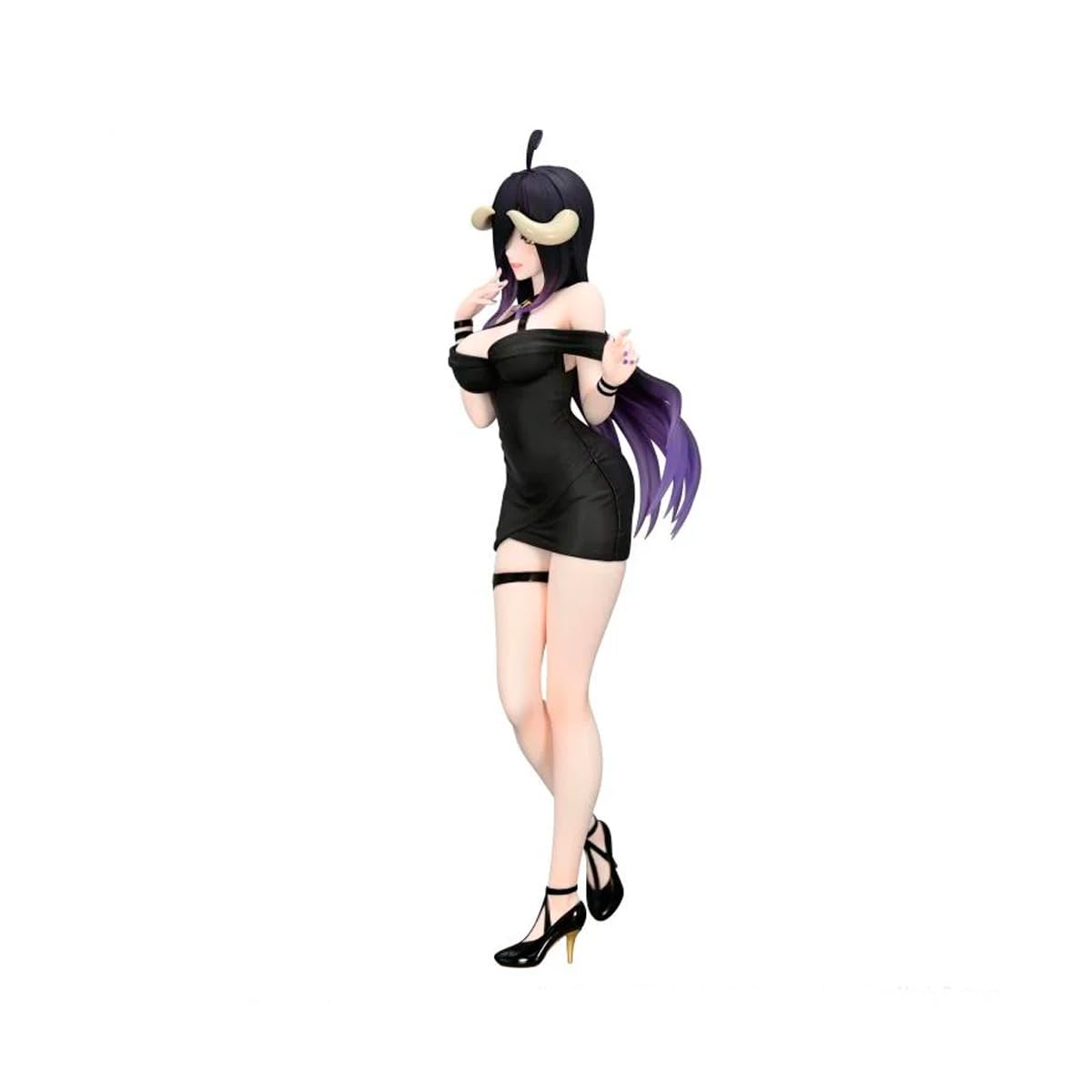 albedo overlord black dress Albedo (Bikini Armor Ver.) Overlord Figure Banpresto Bandai-Namco – Anime  Sky main image 0