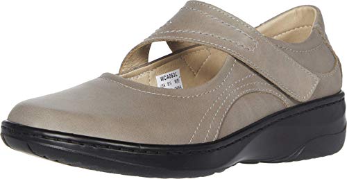 Image of Propet Womens Golda Mary Jane Slip On Flats Casual - White