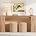 70.9 Inch Extra Long Console Table, Farmhouse Entryway Table with Thickened Base, Wood Sofa Table Behind Couch Table, Narrow Entryway Accent Table for Living Room, Hallway, Entrance, Foyer, Brown