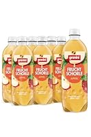 granini Fruchtschorle Apfel (6 x 500ml), natürlich erfrischend, mit Kohlensäure, echte Früchte, ohne Süßungsmittel, vegan